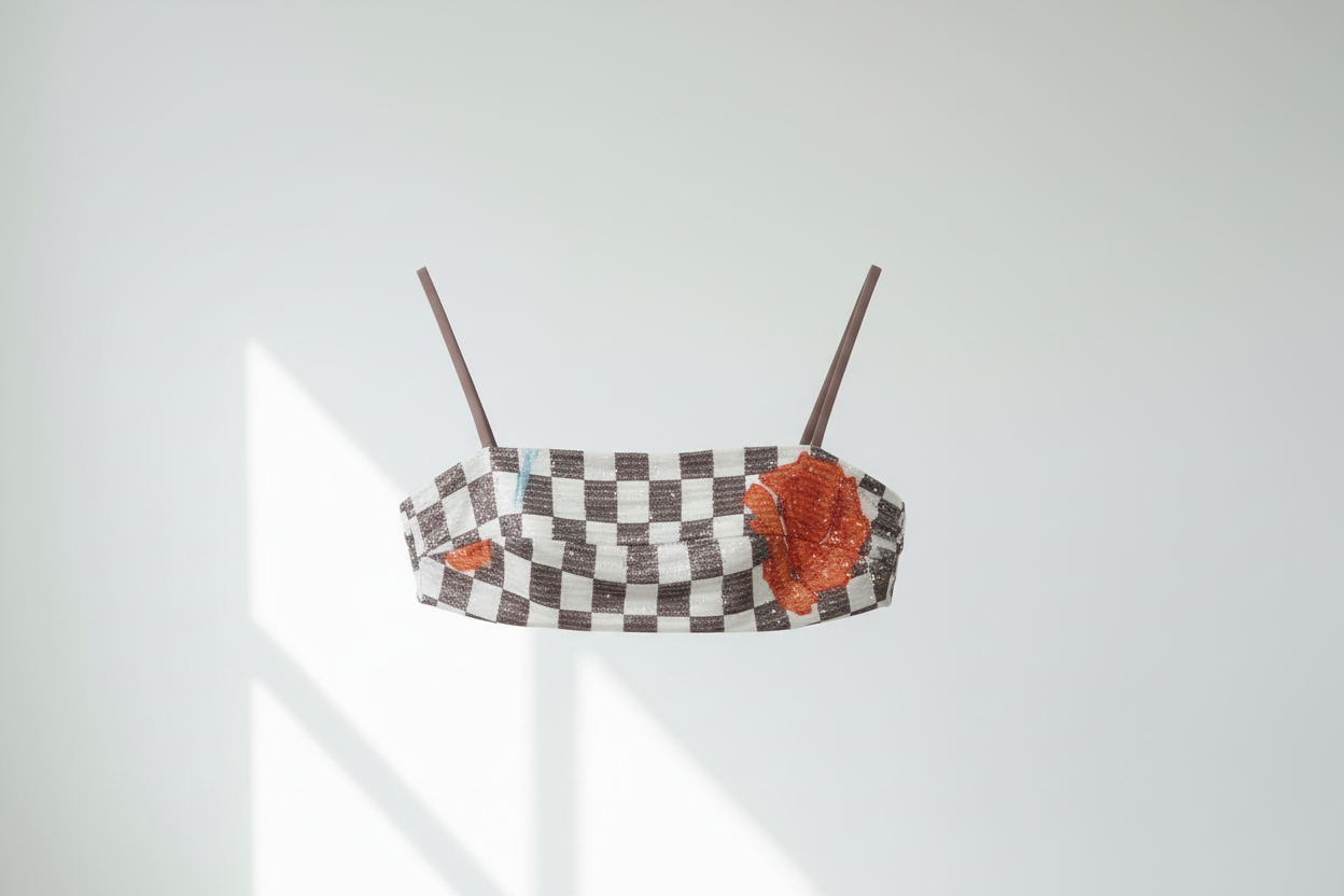 Laguna Sequin Crop Top