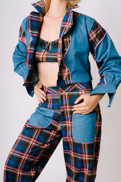 Midnight Denim Blazer