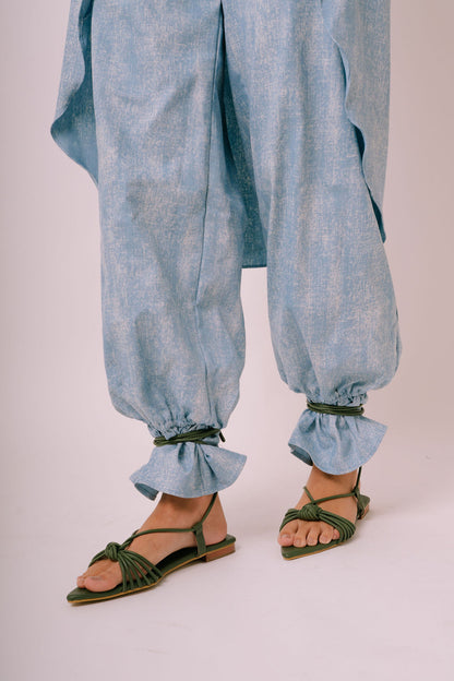 Denim Bomber pants