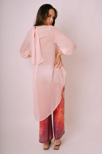 Long Sleeve Carolina Chiffon Top